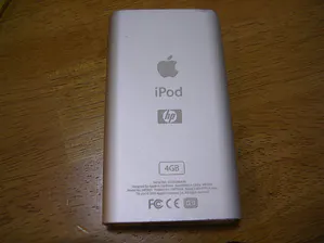 iPod+HP product photograph