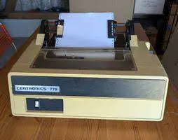 Printer IIA (Centronics 779) product photograph